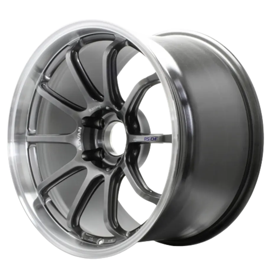 Advan Racing RS-DF Progressive 5x100 18x9.5+45 Machining and Racing Hyper Black