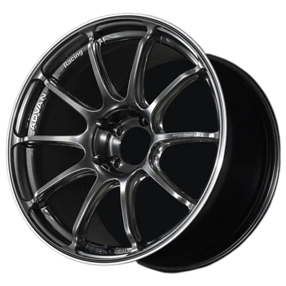 Advan Racing RSIII 5x100 18x9.5+45 Racing Hyper Black & Ring