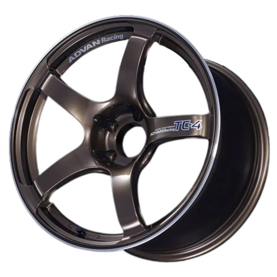 Advan TC-4 4x100 15x6.0+45 Umber Bronze Metallic & Ring