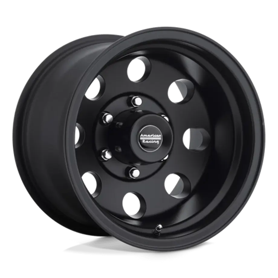 American Racing AR172 BAJA 8X170 17X9 -12 SATIN BLACK