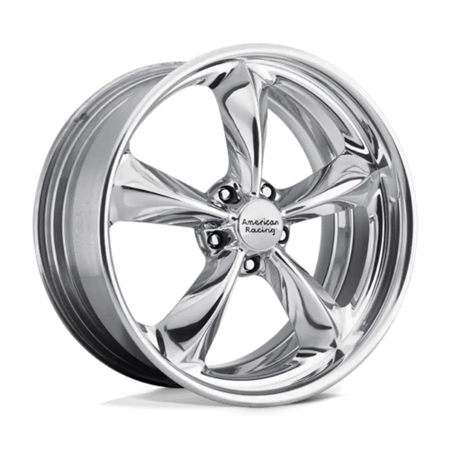 American Racing Vintage VN425 TORQ THRUST SL 5X120.65 18X8 0 TWO-PIECE POLISHED