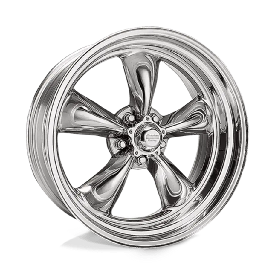 American Racing Vintage VN505 TORQ THRUST II 5X127 17X8 -11 POLISHED