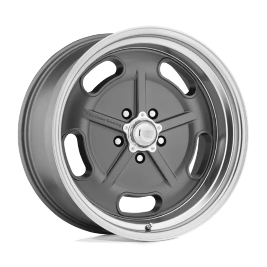 American Racing Vintage VN511 SALT FLAT 5X114.3 22X8.5 0 MAG GRAY W/ DIAMOND CUT LIP