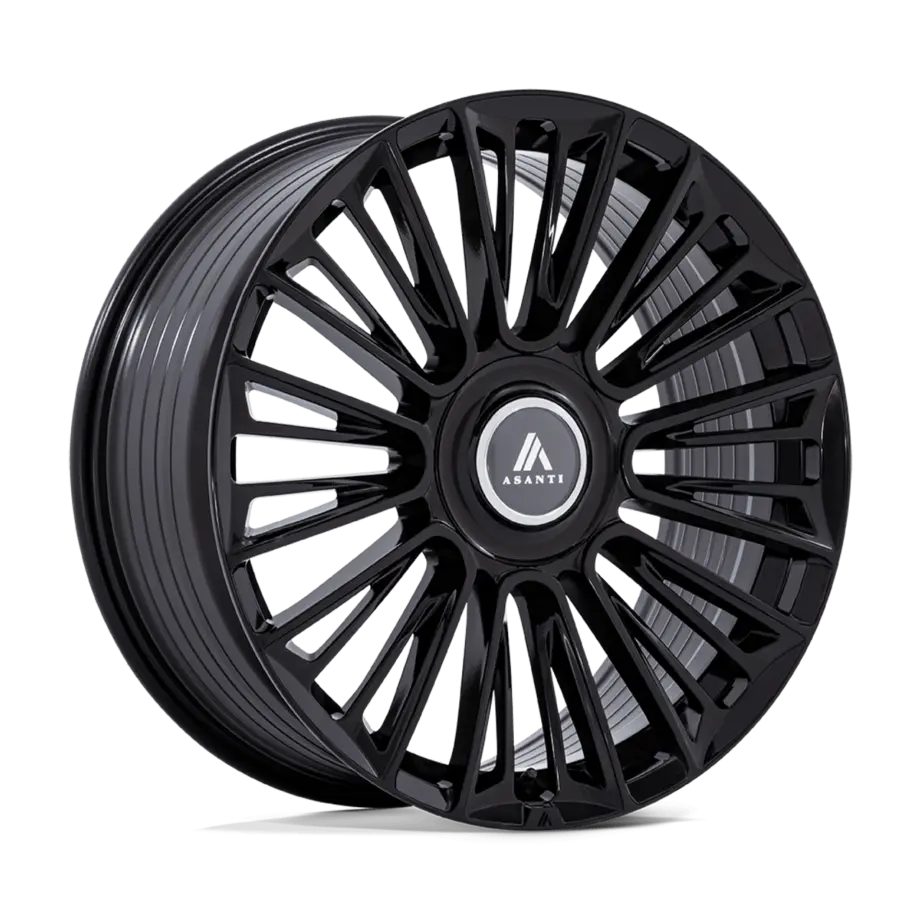 Asanti Black AB049 PREMIER 6X135/6X139.7 22x9.5 +25 GLOSS BLACK