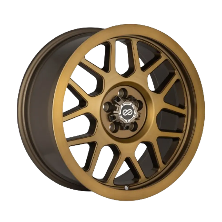 Enkei Matrix 6x139.7 17x9+10 Brushed Gold