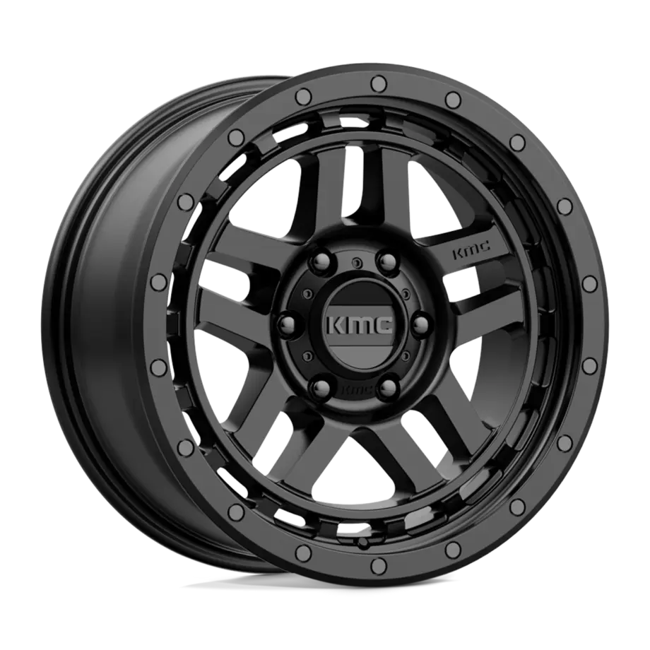 KMC KM540 RECON 6X114.3 18X8.5 +18 SATIN BLACK