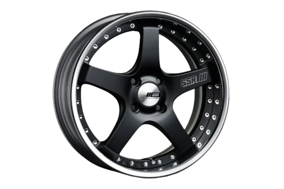 SSR Professor SP4R 5x100 17X9+24 SL Disk Flat Black