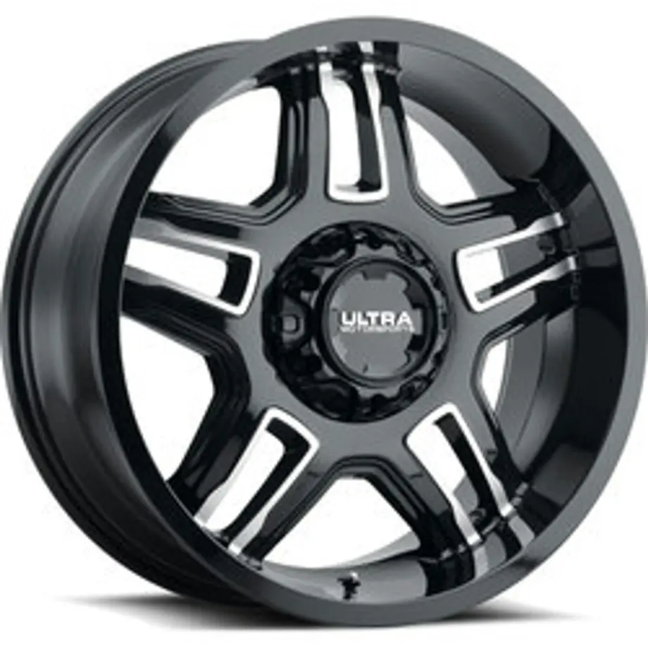 Ultra 153BK Armageddon 8x165.1 18x9 +01 Gloss Black