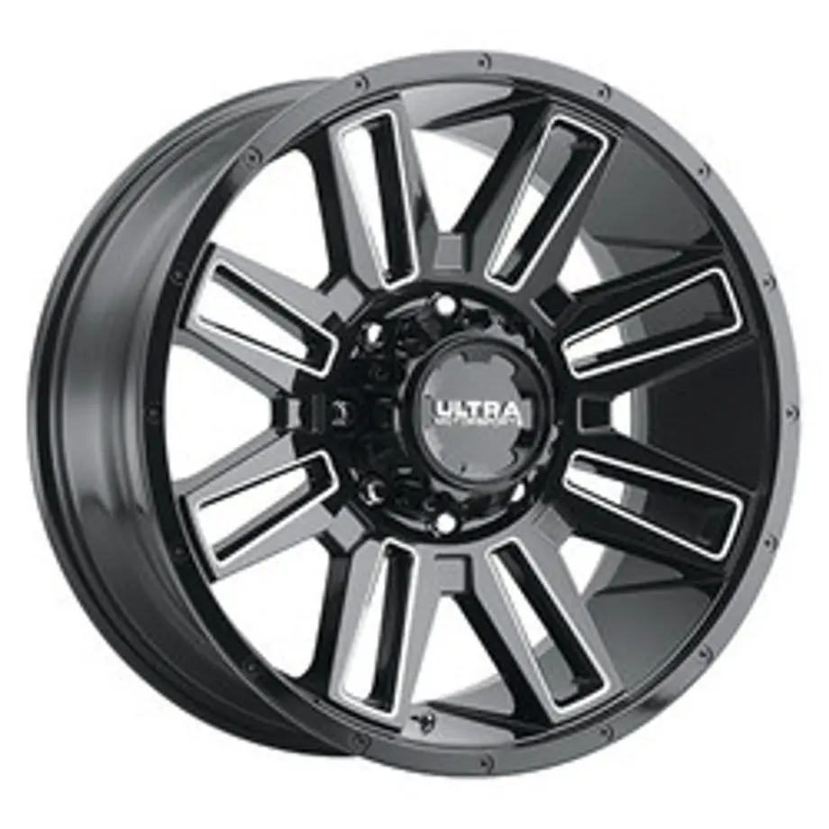 Ultra 236BM Apocalypse 6X135/6x139.7 20x9 +01 Gloss Black w/Milled Accents