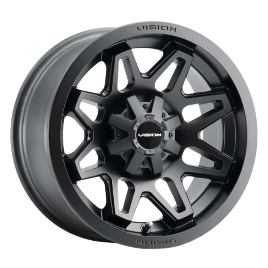 Vision ATV 416 Se7en 4x110 14x7+38 Matte Black