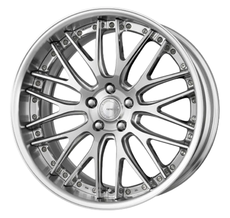 Work Gnosis Gr204 5x108 19x10+45 W Disk Composite Buffed And Brushed