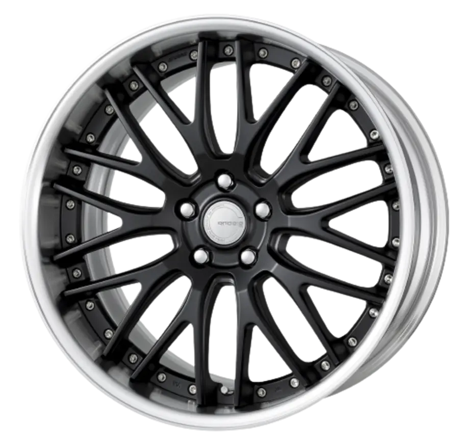 Work Gnosis Gr204 5x108 19x10.5+22 O Disk Matte Black