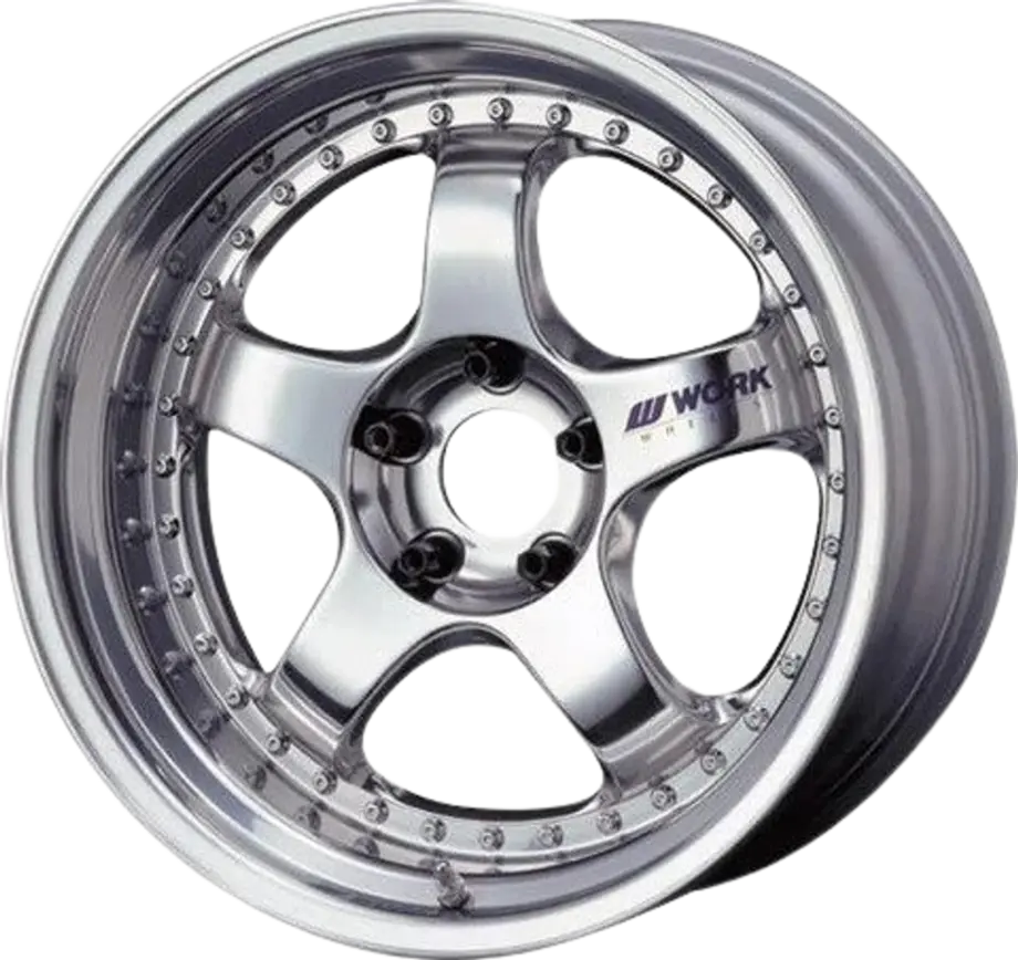 Work Meister S1 3P 4x100 18x8+22 A Disk Bright Buff Finish