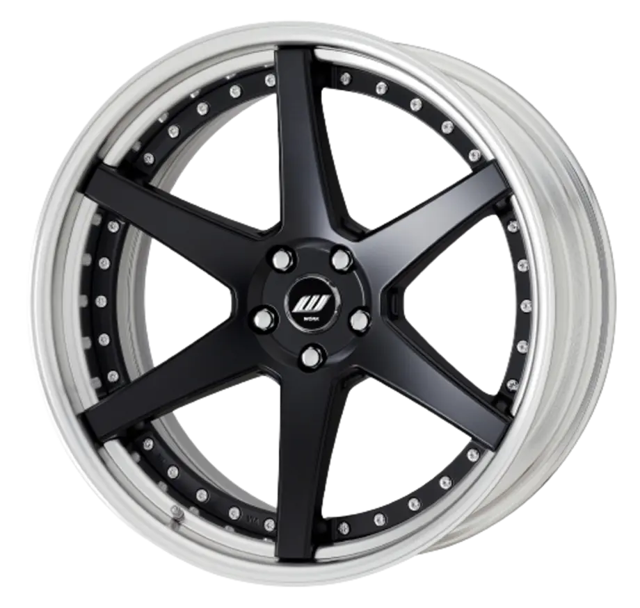 Work Zeast St1 5x100 18x10+45 R Disk Matte Black