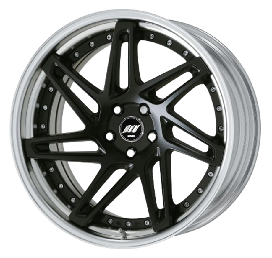 Work Zeast st3 5x100 20x8+45 H Disk Matte Black